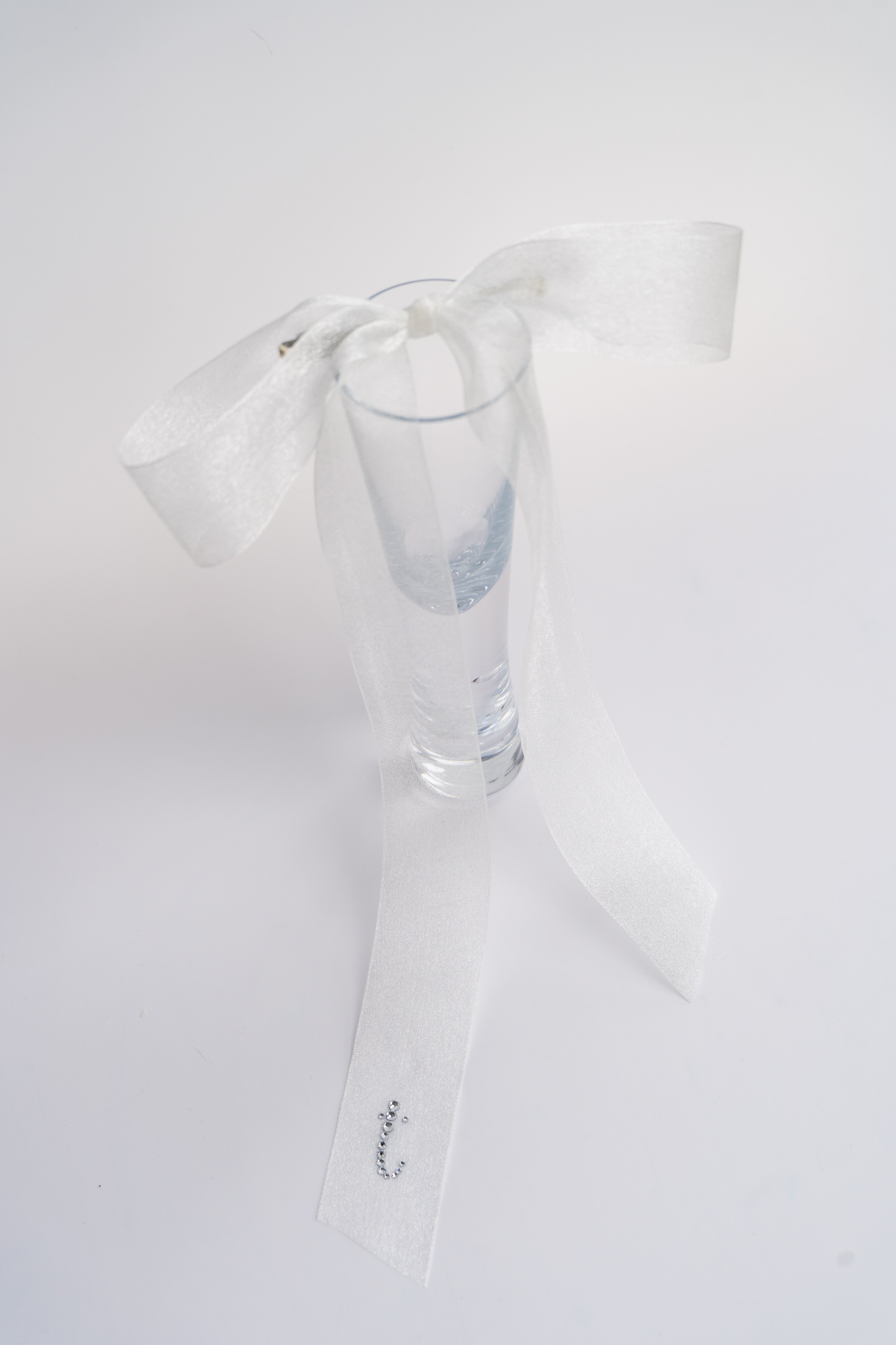 Ava Bow Crystal Monogram
