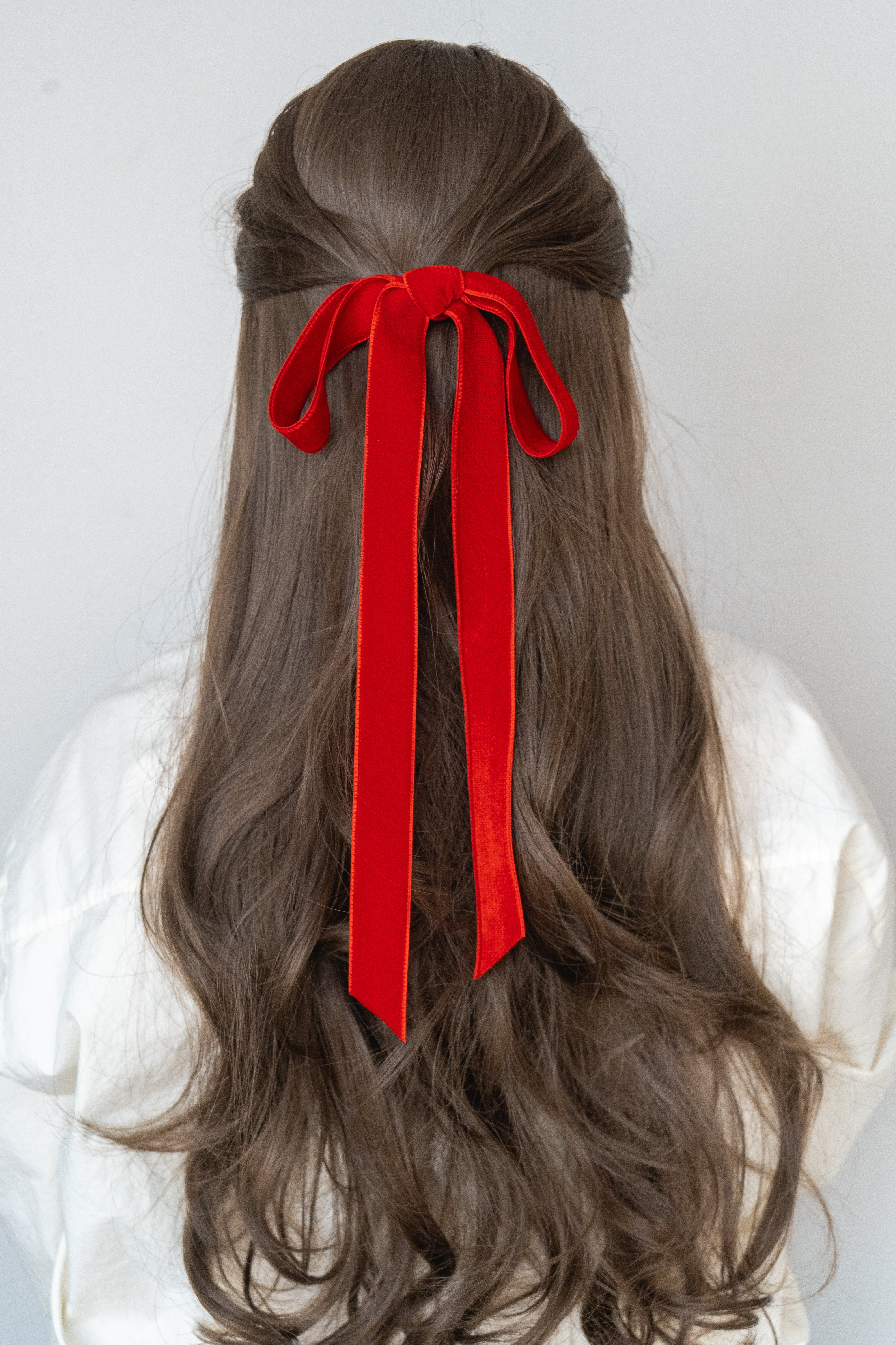 Slim Velvet Emma Bow