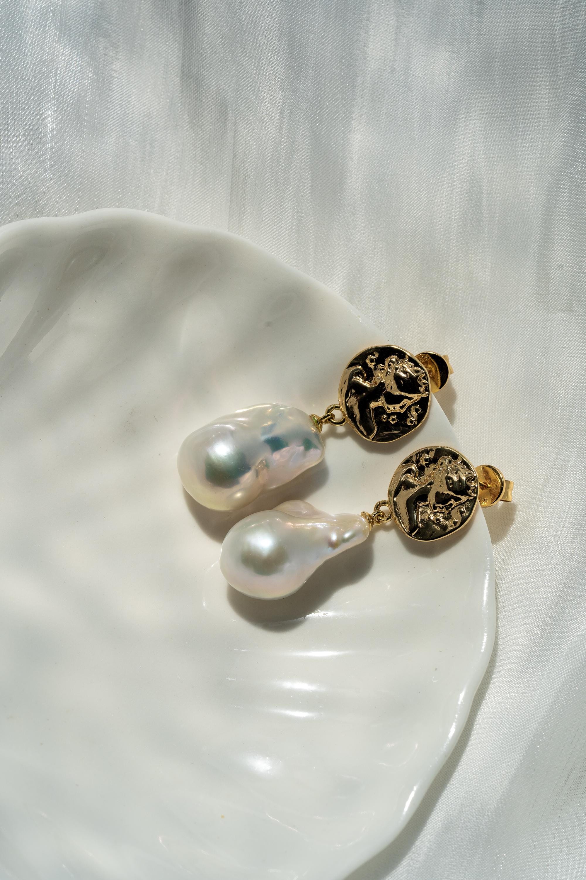 Athena Drop Earrings