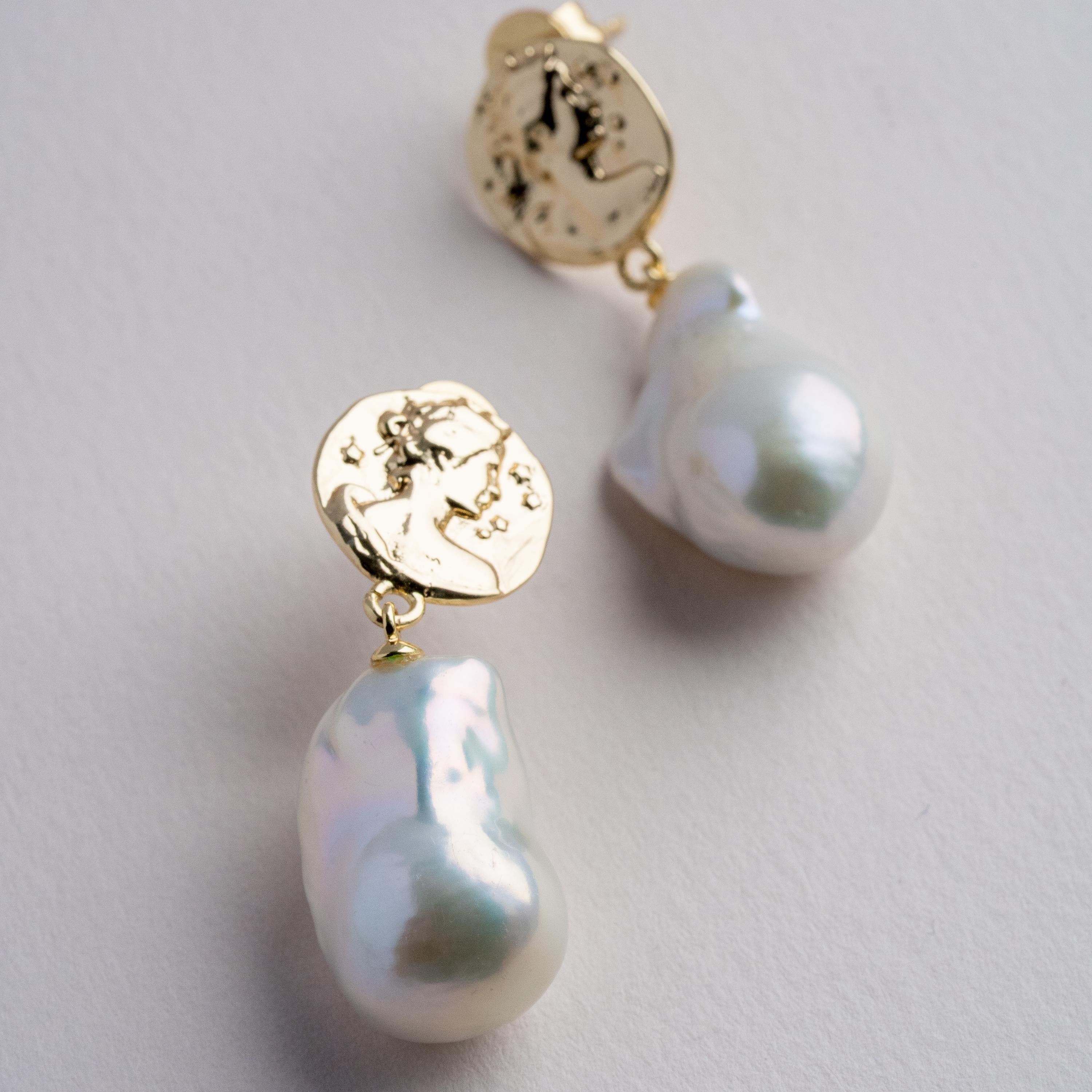 Athena Drop Earrings