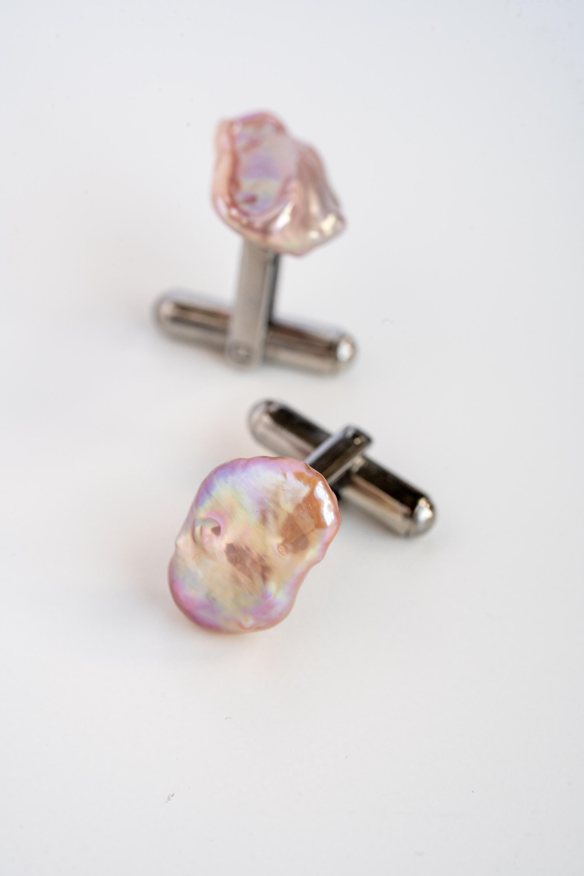 Kai Pearl Cufflinks