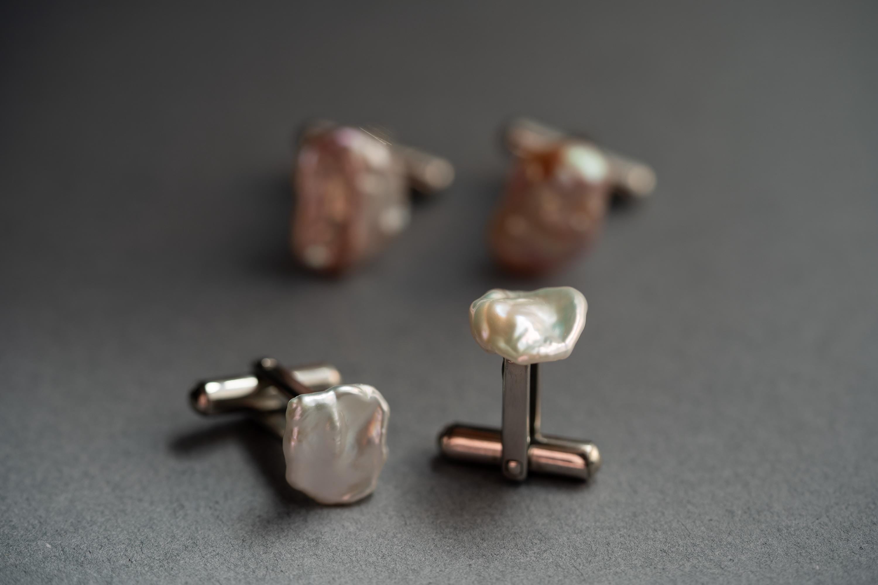 Kai Pearl Cufflinks