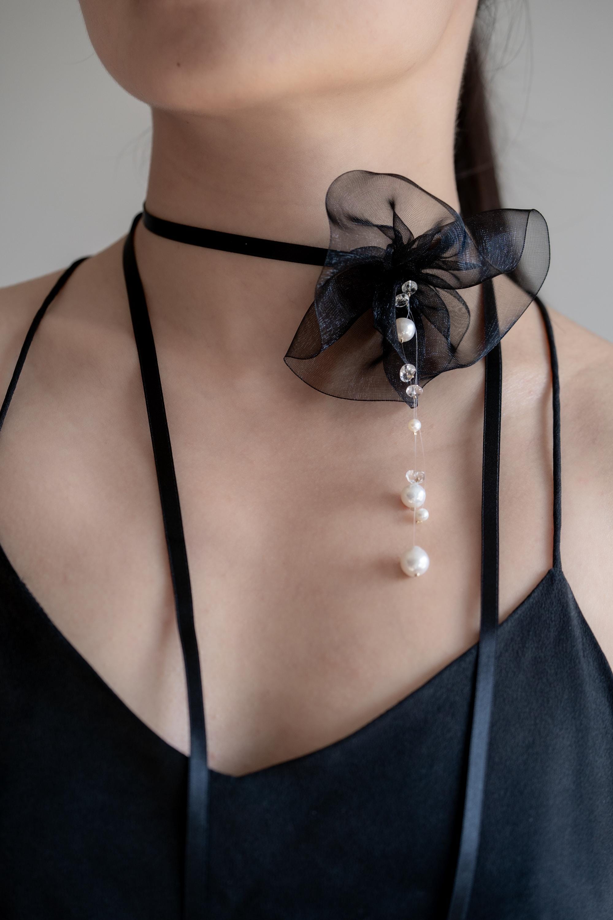 Odette Satin Choker